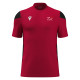 Cardiff University Trampoline Club - POLIS shirt (Red/Black)