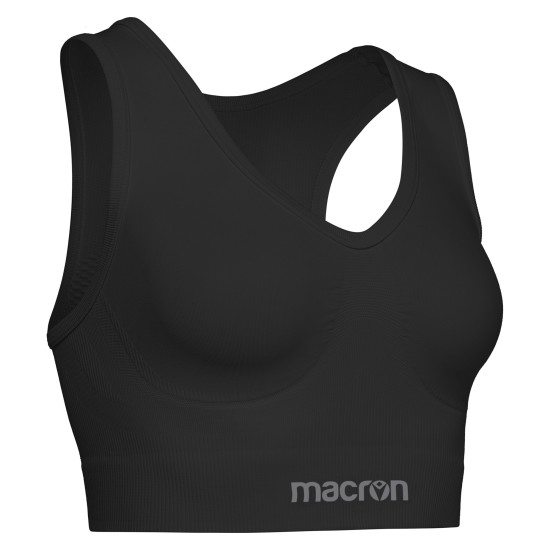 Cardiff University Trampoline Club - PERFORMANCE ++ woman compression bra (Black)
