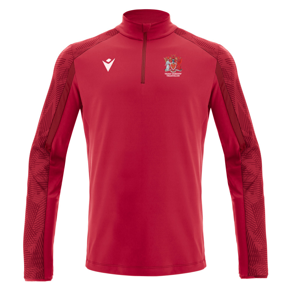 Cardiff University Triathlon - NARYN 1/4 zip top (Red)