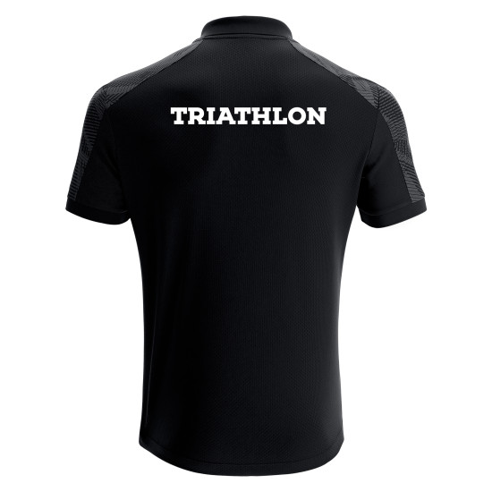 Cardiff University Triathlon - ROCK polo (Black)