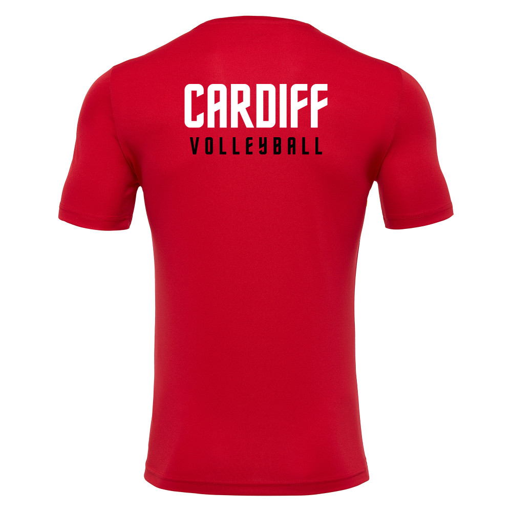 Cardiff University Volleyball - RIGEL HERO shirt (Red)