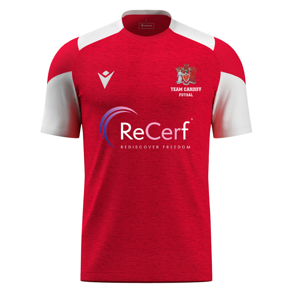 Cardiff University Futsal - GOLEM shirt (Red)