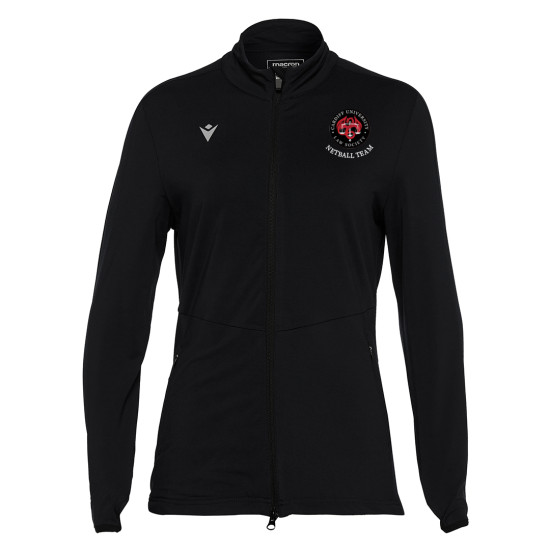 Cardiff University Law Netball - CAROL full zip top (Black)