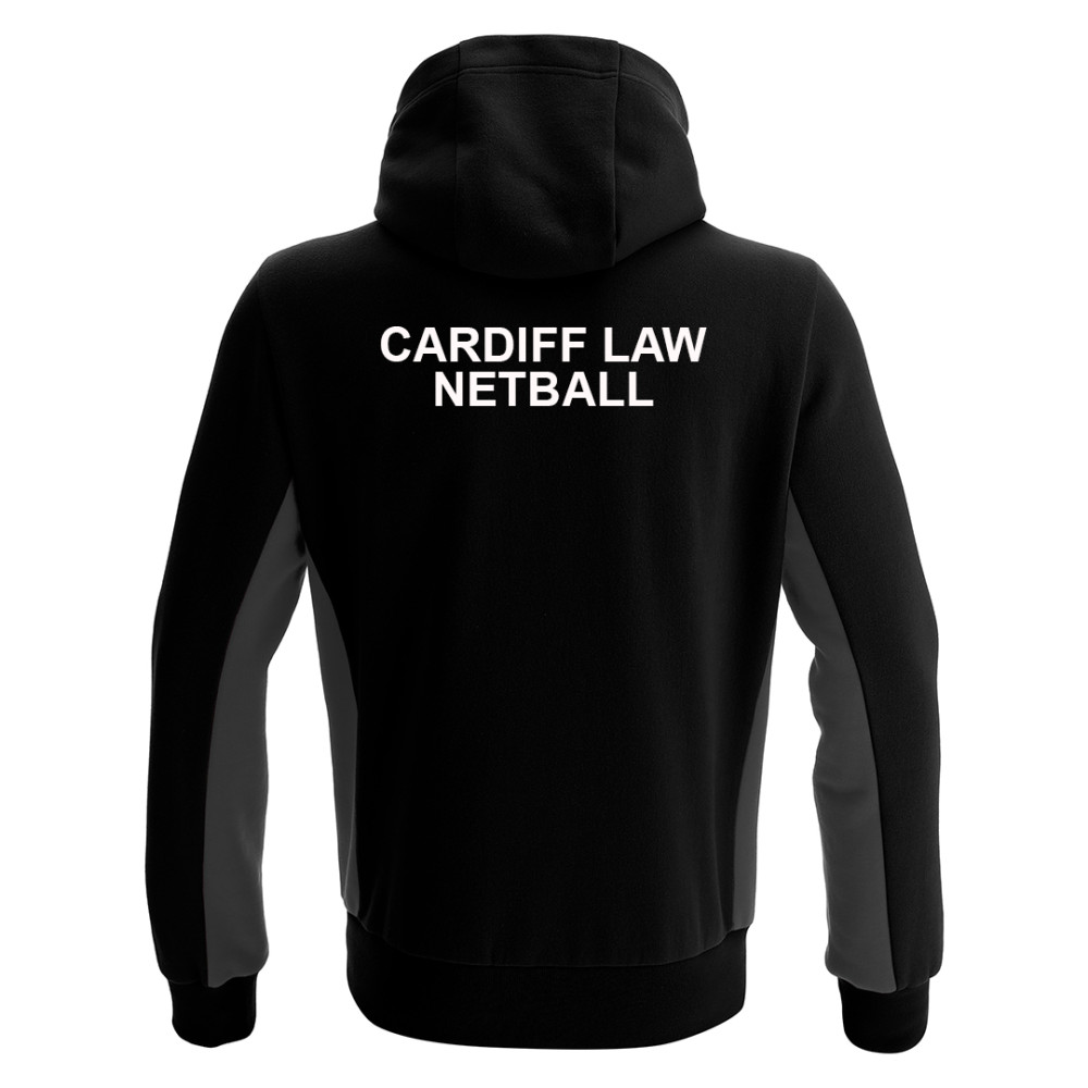 Cardiff University Law Netball - DANCE hoody (Black)