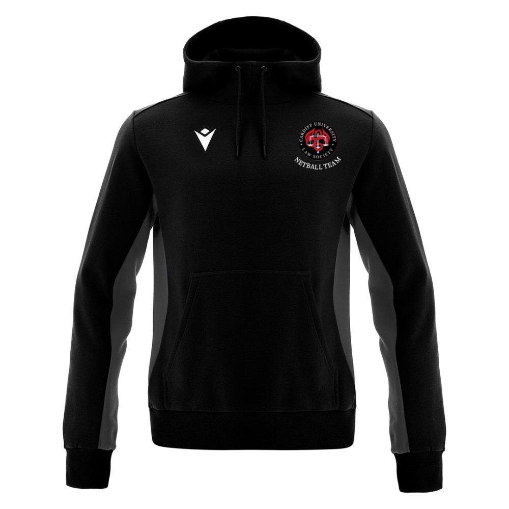 Cardiff University Law Netball - DANCE hoody (Black)