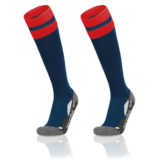 Cardiff University Medics Mens Hockey - AZLON socks (Navy/Red)