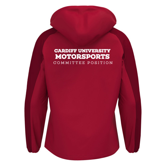 Cardiff University Motorsports - ELBRUS fullzip showerjacket (Red)