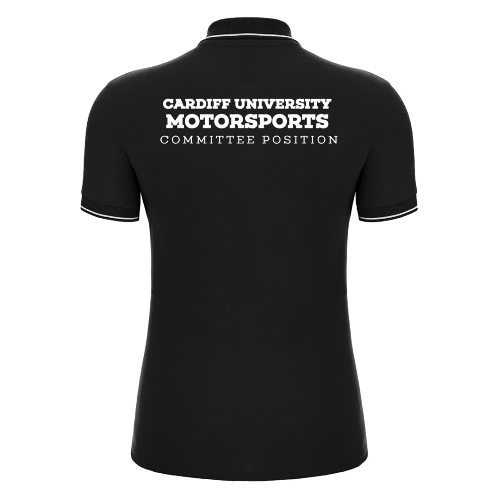 Cardiff University Motorsports - WALTZ ECO polo (Black) Cardiff University Motorsports - WALTZ ECO polo (Black)