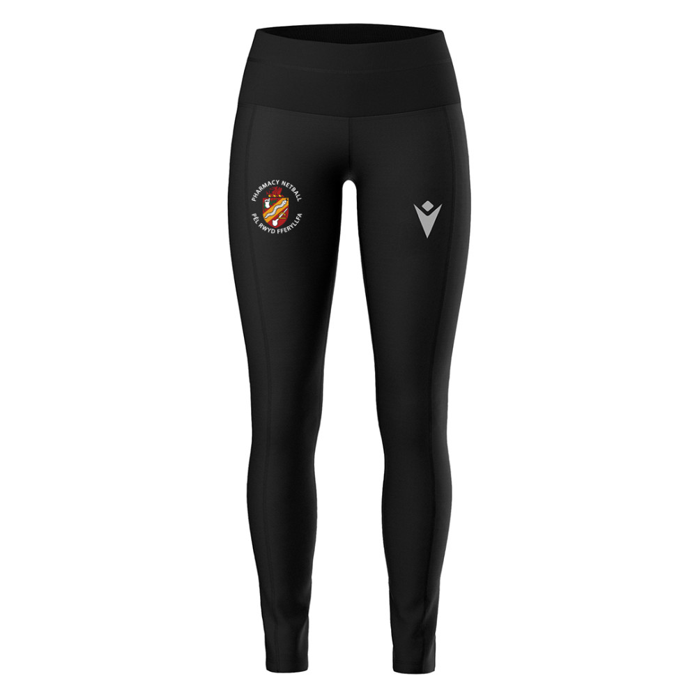 Cardiff University Pharmacy Netball - SAREZ leggins (Black) Kids Cardiff University Pharmacy Netball - SAREZ leggins (Black) Kids