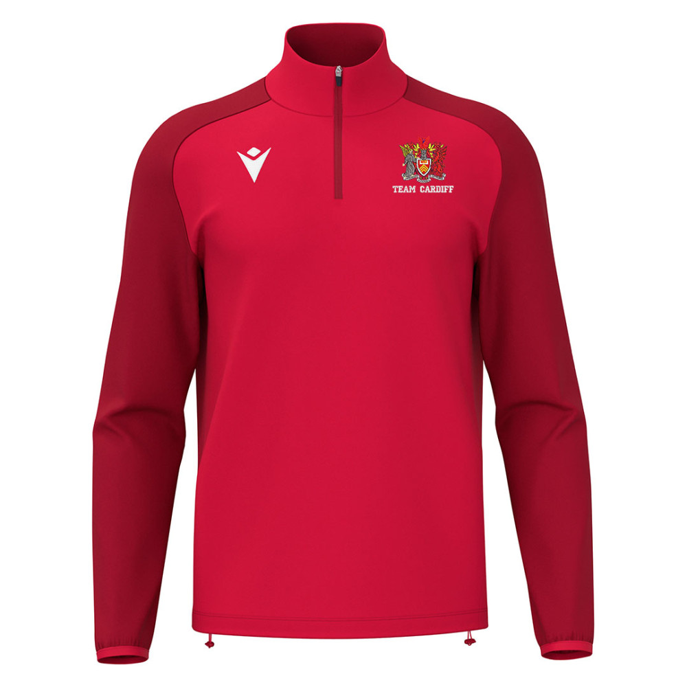 Cardiff University Boxing - ISEN 1/4 zip top (Red)
