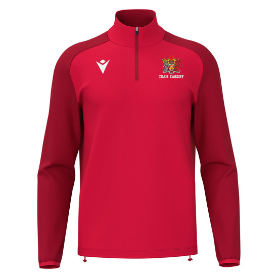 Cardiff University Boxing - ISEN 1/4 zip top (Red)