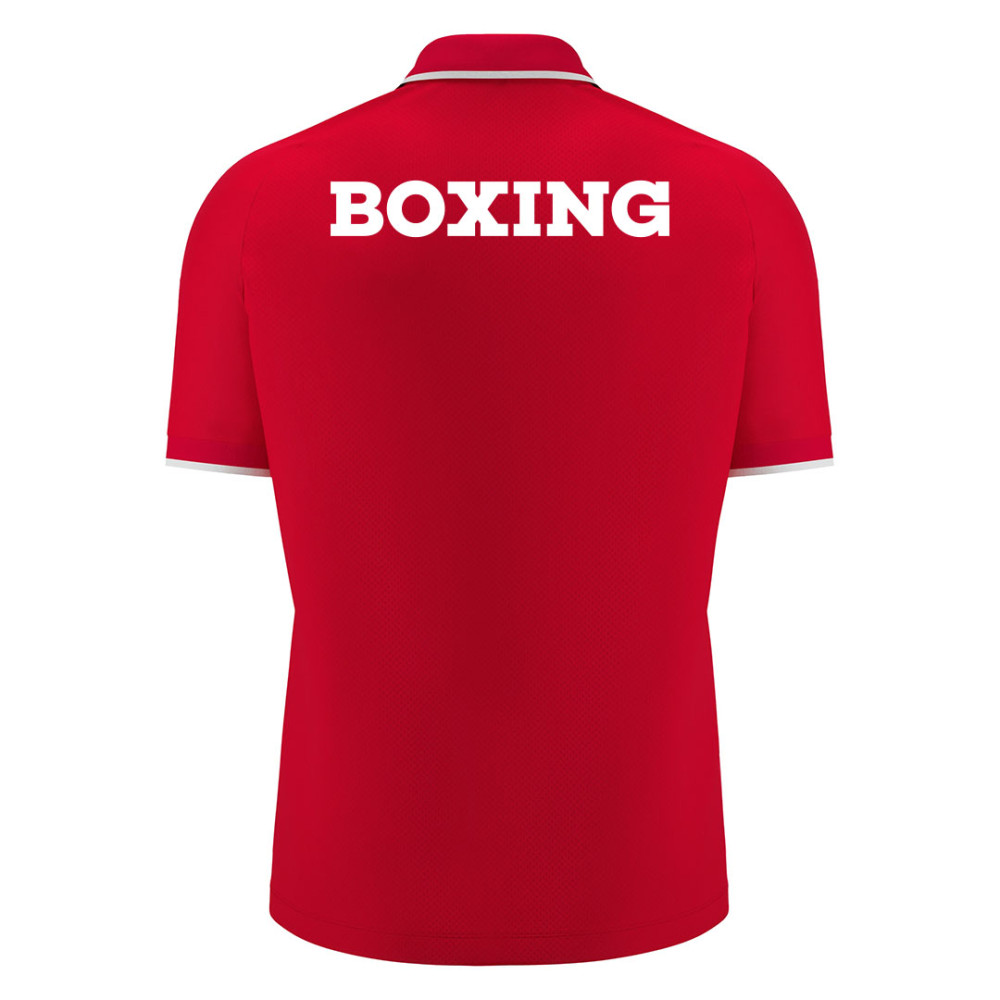 Cardiff University Boxing - AULOS polo (Red)