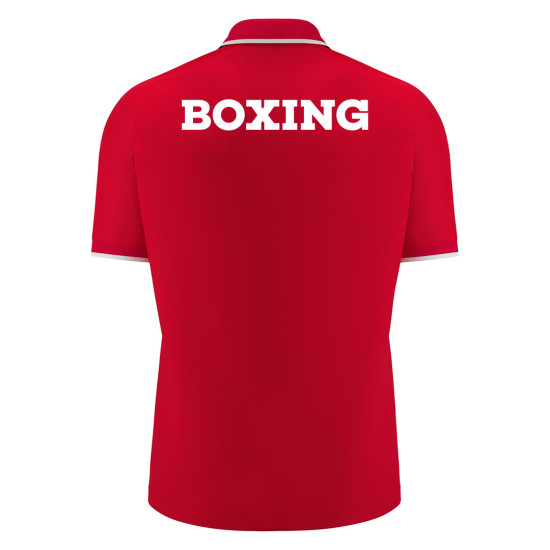 Cardiff University Boxing - AULOS polo (Red)