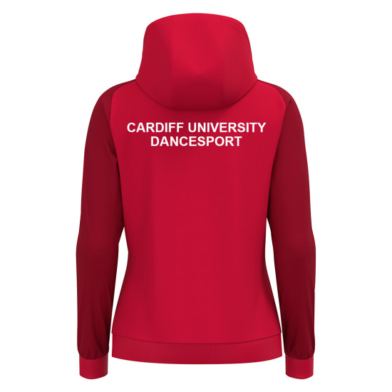 Cardiff University Dance Society - ATLAS full zip hoody (Red)