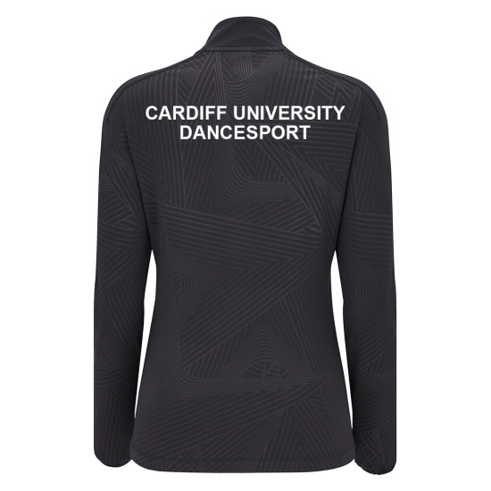 Cardiff University Dance Society - ESTELLE ICON full zip top (Grey)