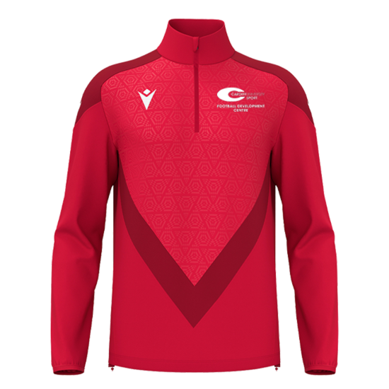 Football Development Centre - ANDUIN 1/4 zip top (Red)