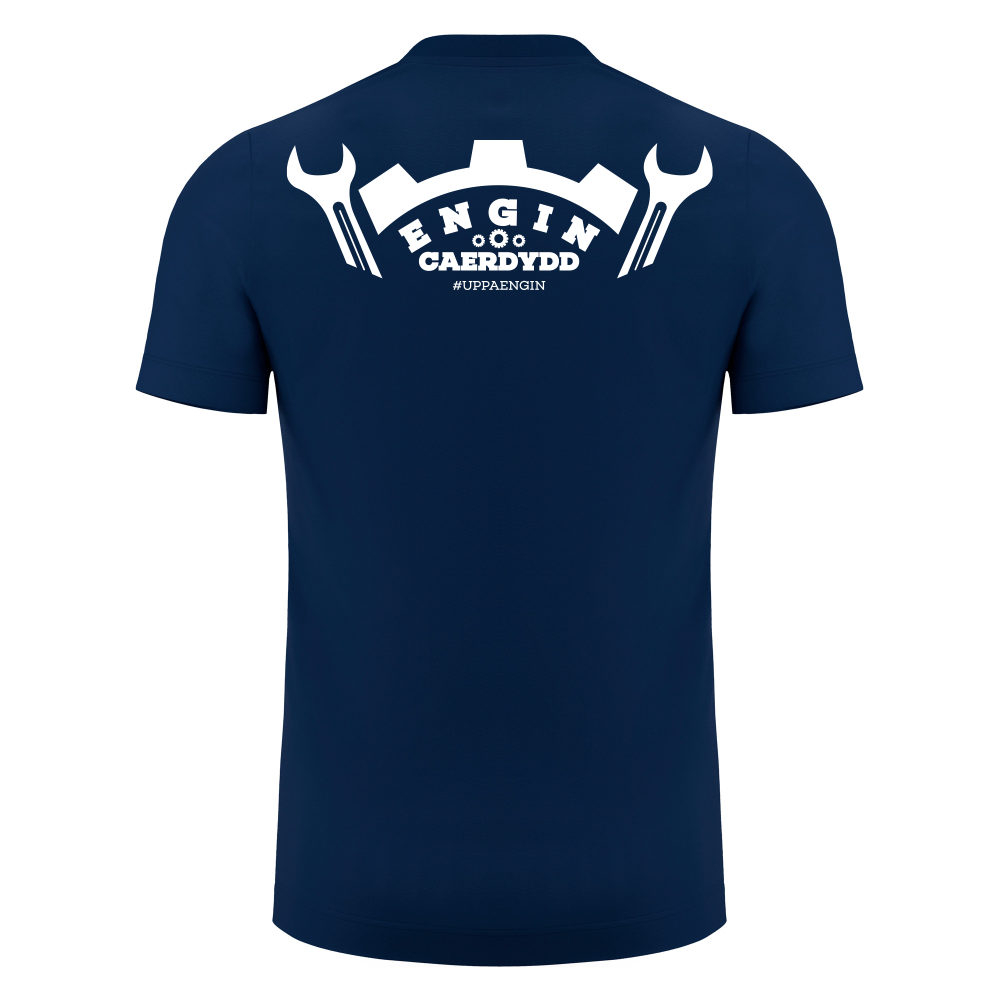 Cardiff University Engineering Rugby - GADREEL ECO T-shirt  (Navy)
