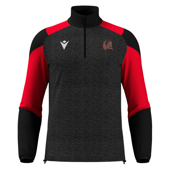 Cardiff University Esports Society - CUZCO 1/4 zip top (Black/Red)