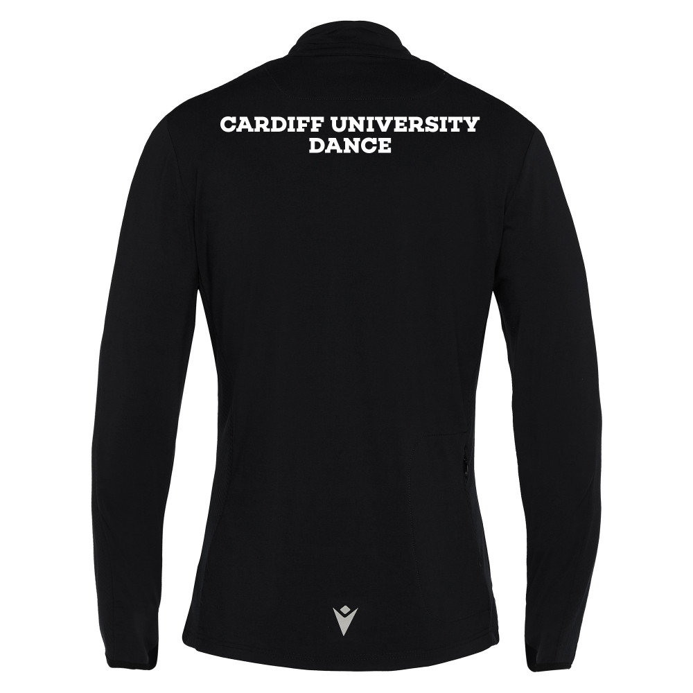 Cardiff University Expression Dance - CAROL full zip top (Black)
