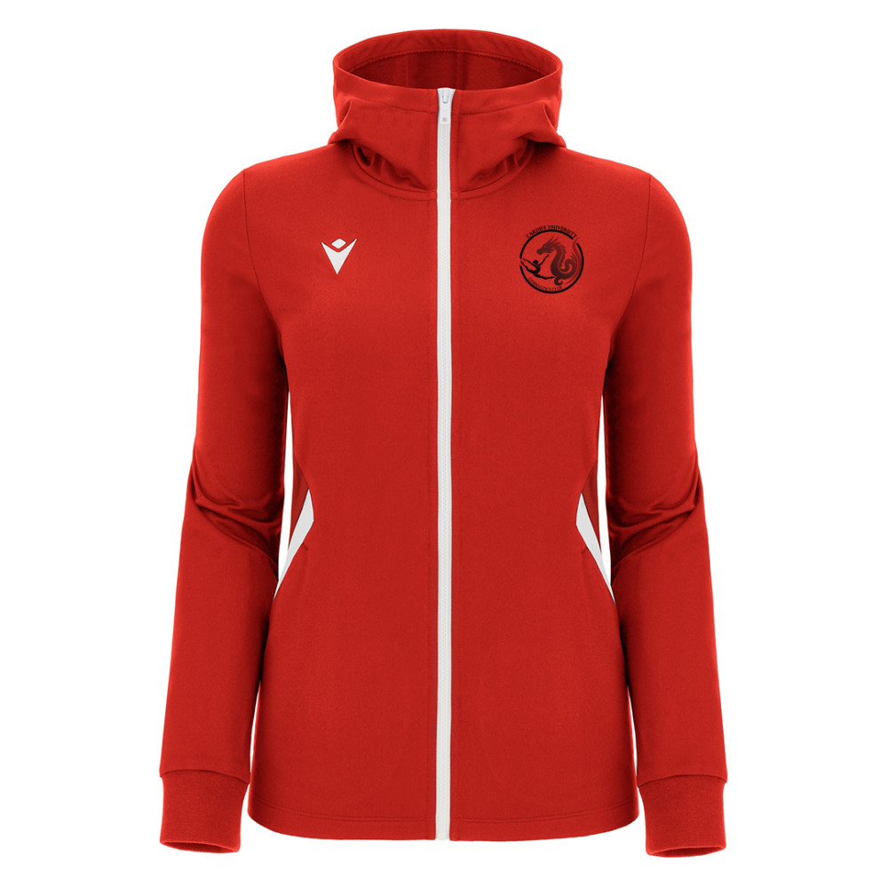 Cardiff University Gymnastics - BASTET full zip hoody (Red) Kids