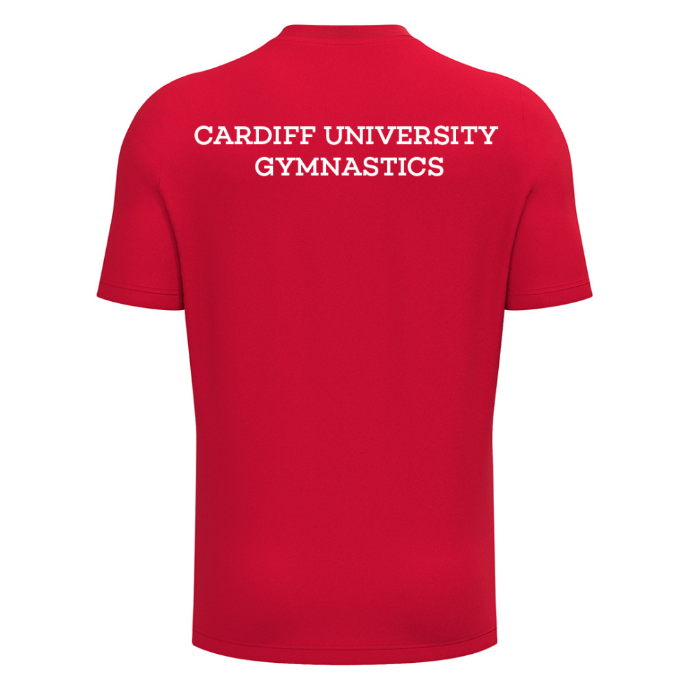 Cardiff University Gymnastics - RIGEL shirt (Red)