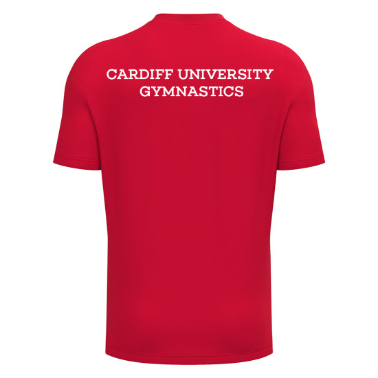 Cardiff University Gymnastics - RIGEL shirt (Red)
