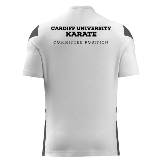 Cardiff University Karate - POLIS shirt (White)