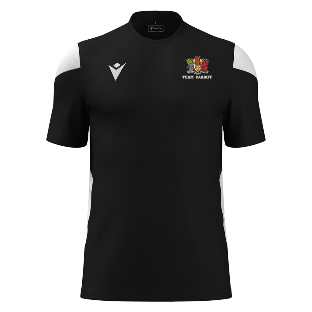 Cardiff University Korfball - POLIS shirt (Black)