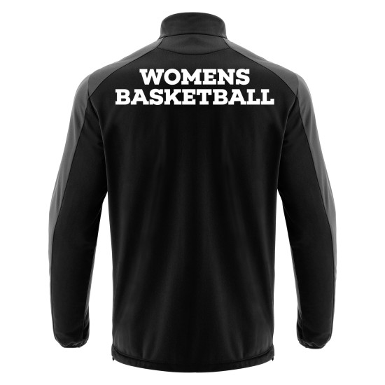 Cardiff University Womens Basketball - ARNO 1/4 zip top (Black)