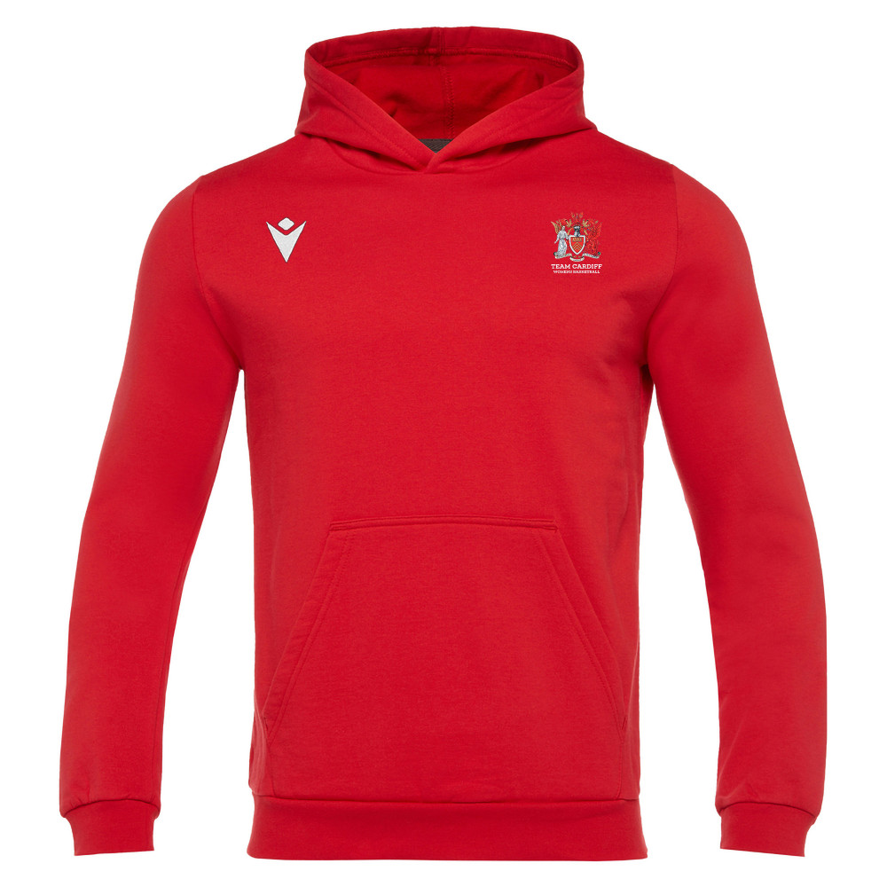 Cardiff University Womens Basketball - BANJO HERO hoody (Red)