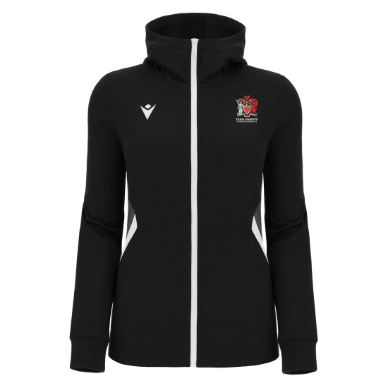 Cardiff University Womens Basketball - BASTET full zip hoody (Black)
