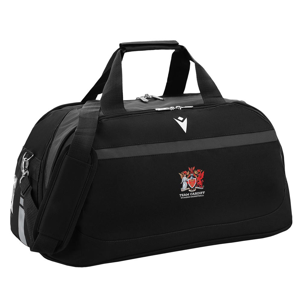 Cardiff University Womens Basketball - BURST gym bag (Black)