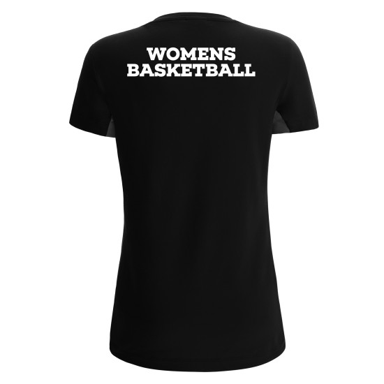 Cardiff University Womens Basketball - LUTE T-shirt (Black)
