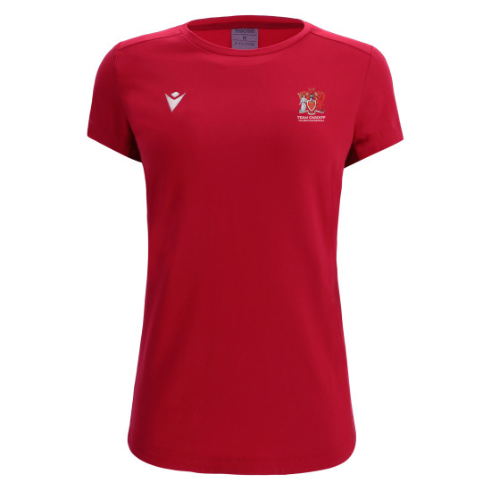 Cardiff University Womens Basketball - LUTE T-shirt (Red)