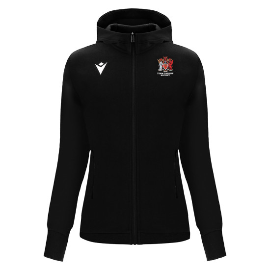 Cardiff University Ladies Hockey - DRUM full zip hoody (Black)