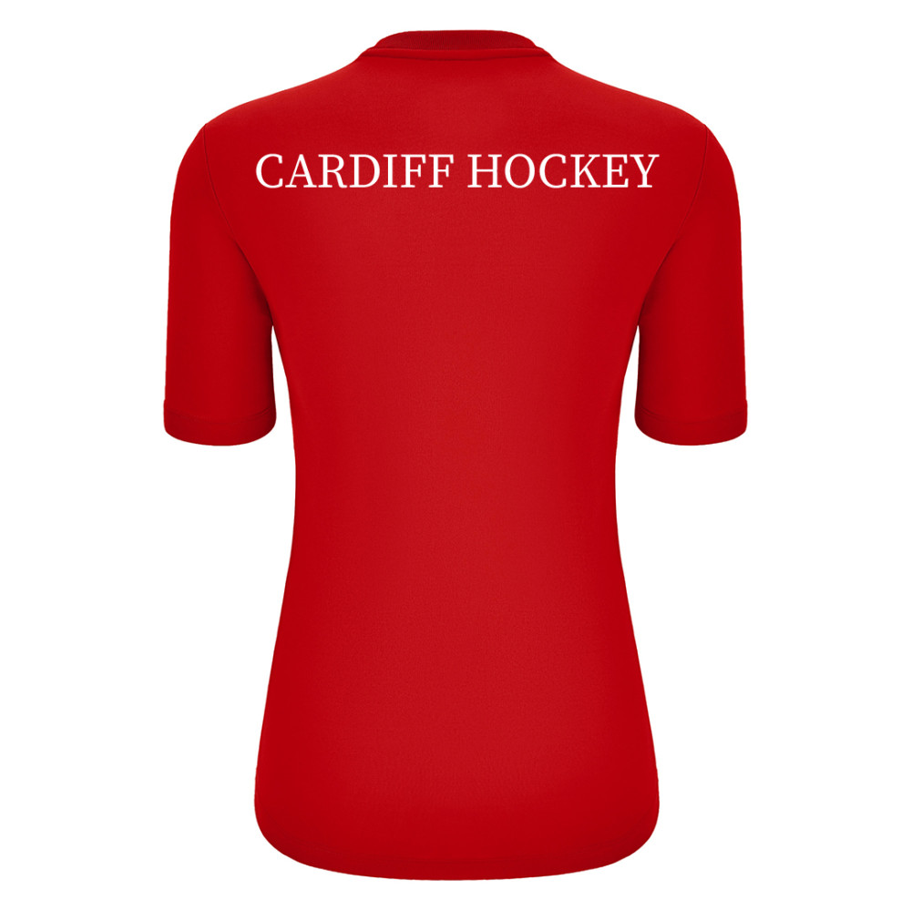 Cardiff University Ladies Hockey - ARIEL shirt (Red)