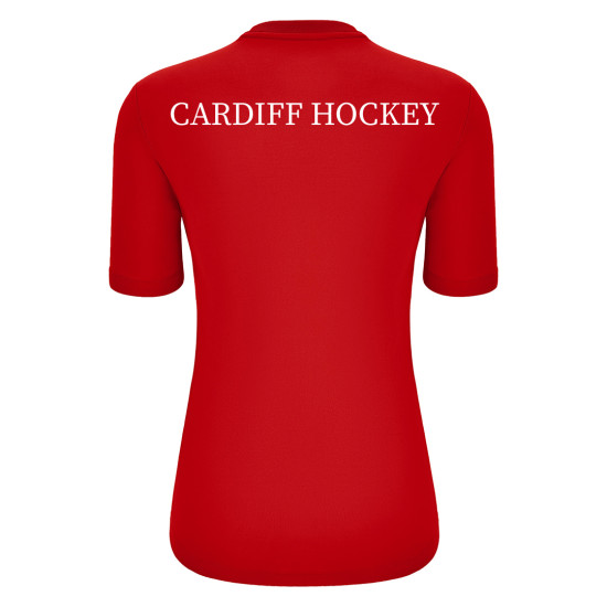 Cardiff University Ladies Hockey - ARIEL shirt (Red)