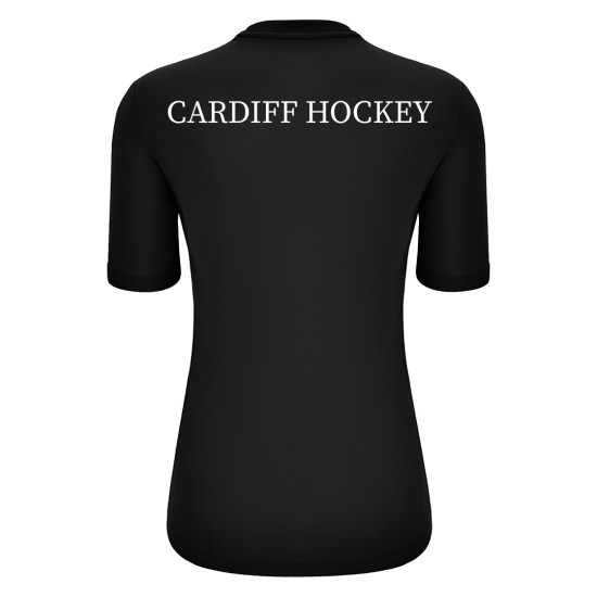 Cardiff University Ladies Hockey - ARIEL shirt (Black)