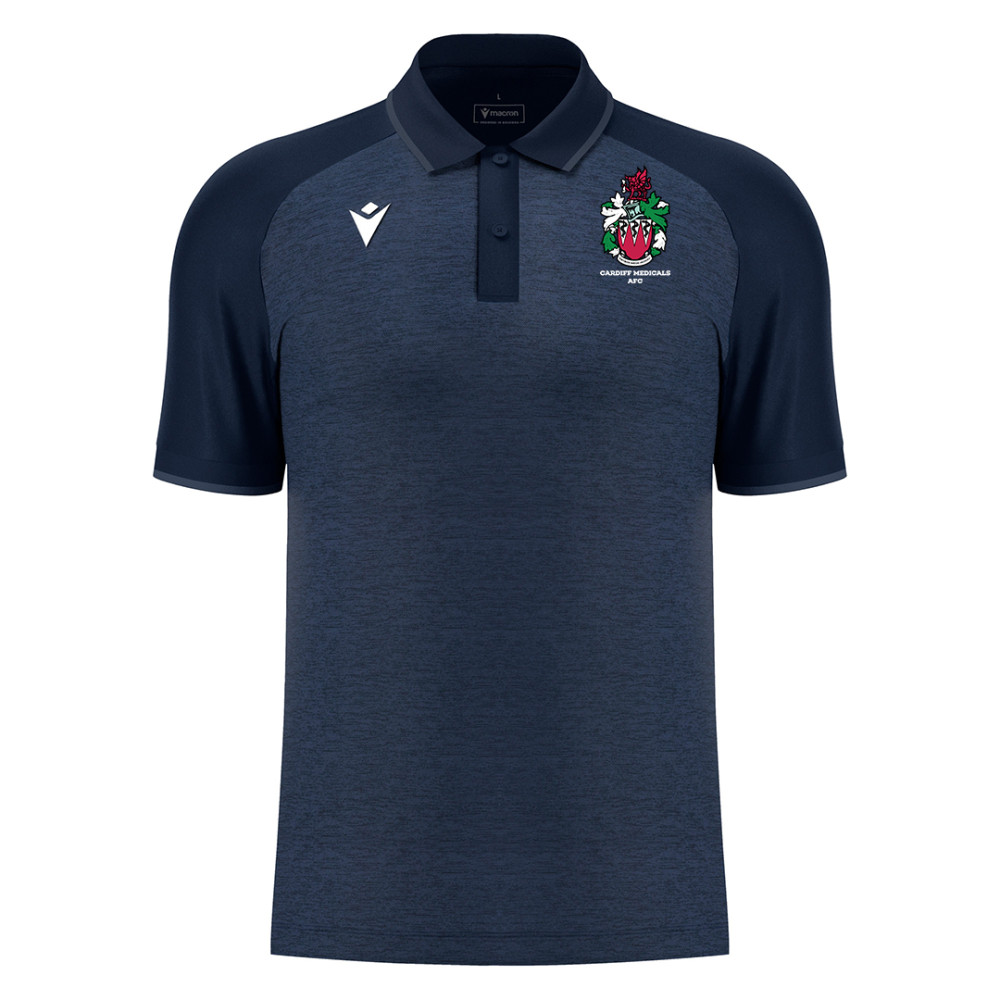 Cardiff University Medic AFC - AULOS polo (Navy)