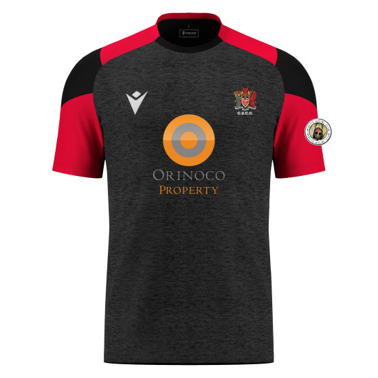 Mens Cricket - Golem shirt (Black/Red) Mens Cricket - Golem shirt (Black/Red)