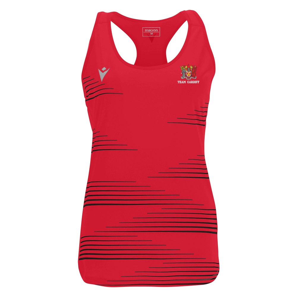 Cardiff University Mountaineering Club - DOLLY singlet (Red)