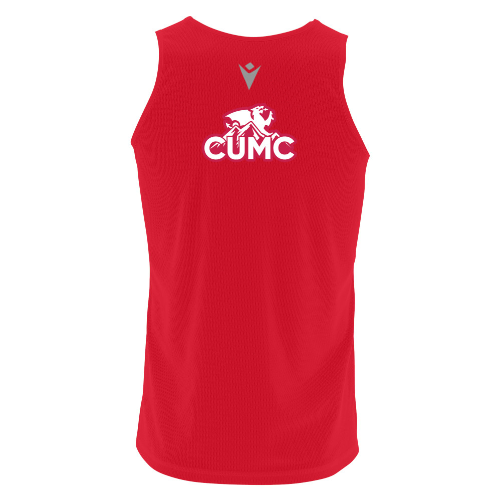 Cardiff University Mountaineering Club - DORIAN singlet (Red)