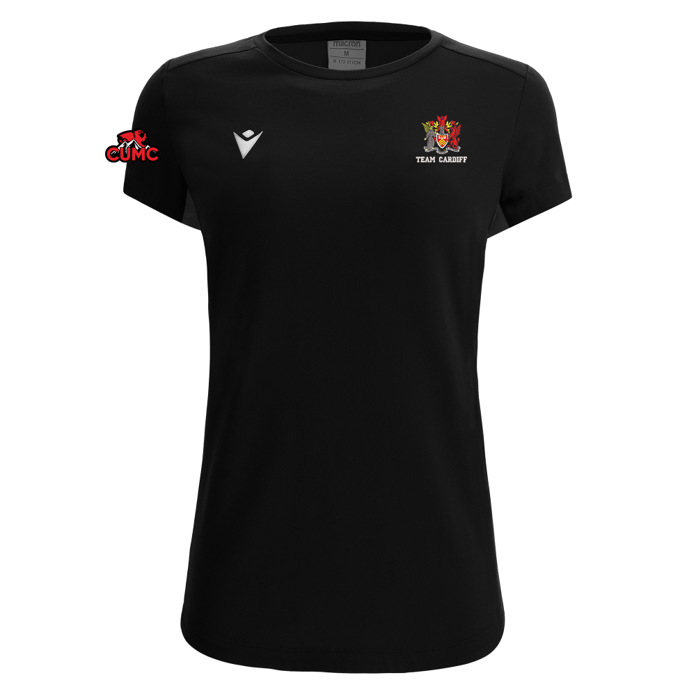 Cardiff University Mountaineering Club - LUTE T-shirt (Black)