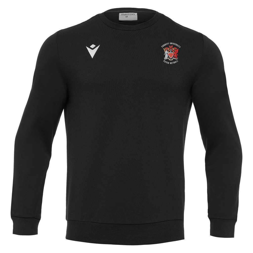 Cardiff University Psychology Netball - AXIMA sweatshirt (Black)