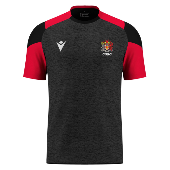 Cardiff University Rounders Club - GOLEM shirt (Black & Red)