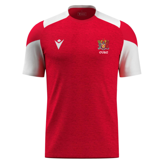 Cardiff University Rounders Club - GOLEM shirt (Red & White)