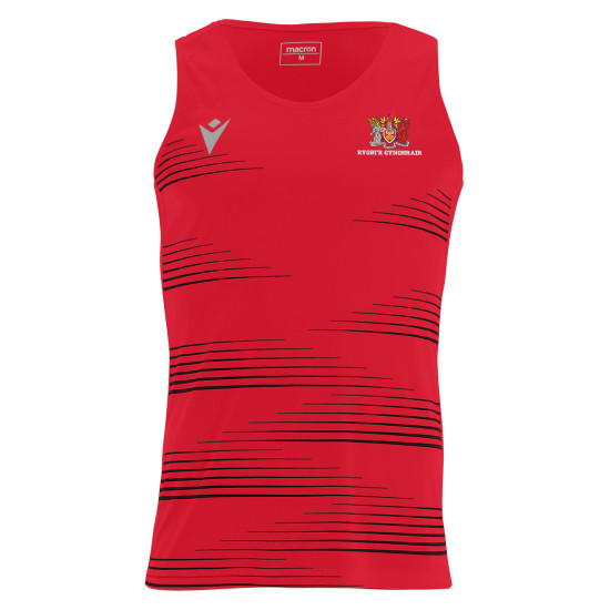 Cardiff University Rugby League - DORIAN singlet (Red/Black)
