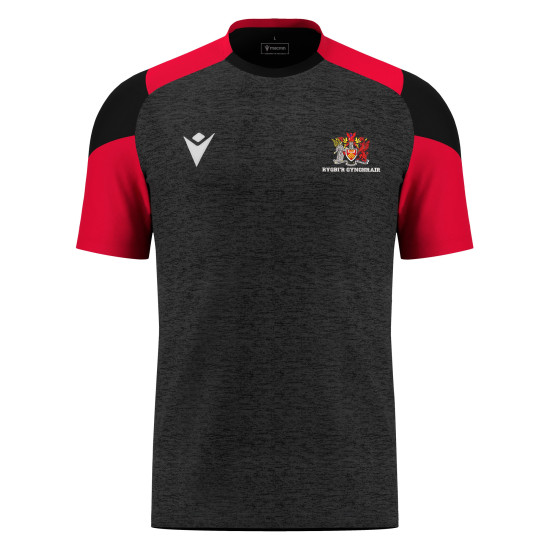 Cardiff University Rugby League - GOLEM shirt (Black/Red)