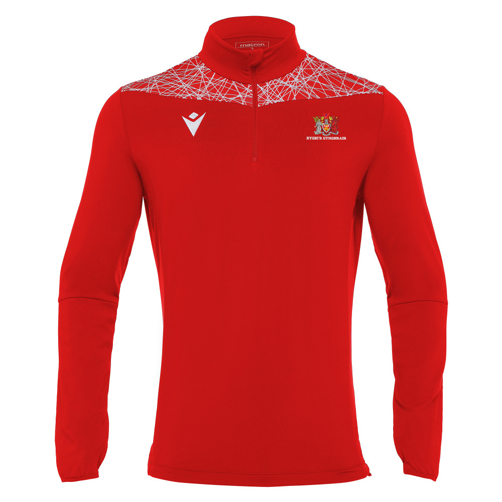 Cardiff University Rugby League - TIBER 1/4 zip top (Red/White) Cardiff University Rugby League - TIBER 1/4 zip top (Red/White)
