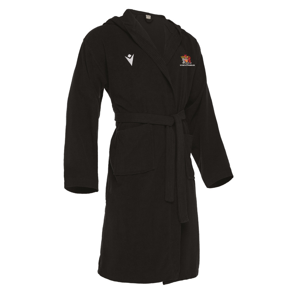 Cardiff University Rugby League - VORTEX bathrobe (Black)